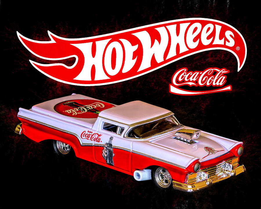 Hot Wheels Coca Cola 57 Ford Ranchero 1 Photograph by James Sage