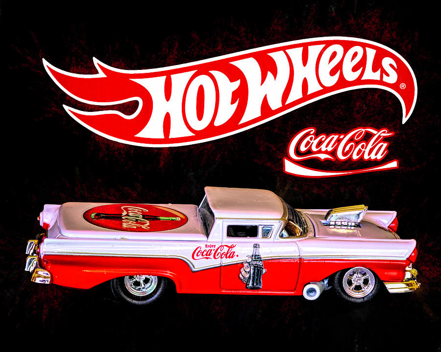 Hot Wheels Coca Cola 57 Ford Ranchero 2 Photograph by James Sage