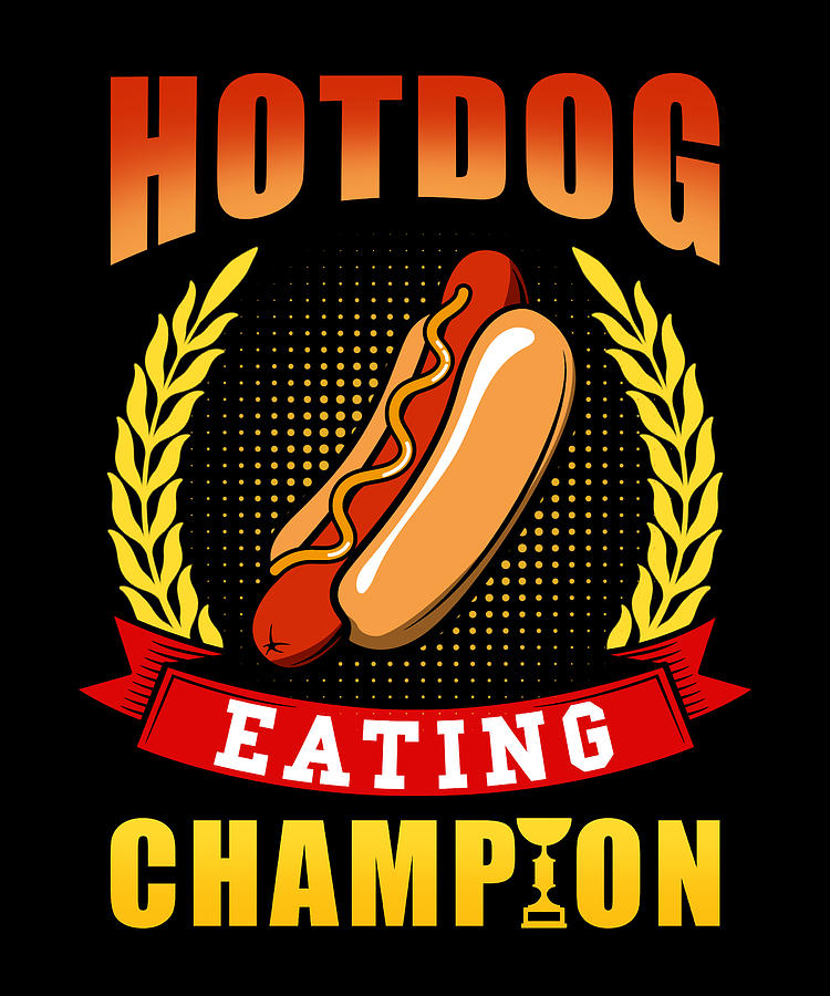 Hotdog Champion Digital Art by Manuel Schmucker - Fine Art America