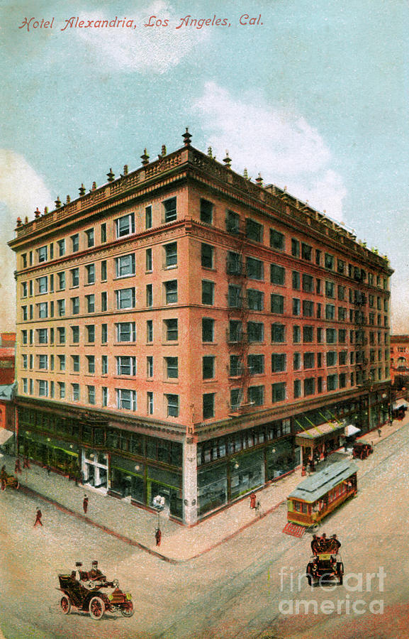 Hotel Alexandria Los Angeles Photograph by Sad Hill - Bizarre Los Angeles Archive