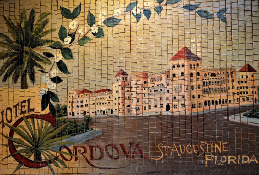 Hotel Cordova Mosaic  Photograph by Warren Thompson