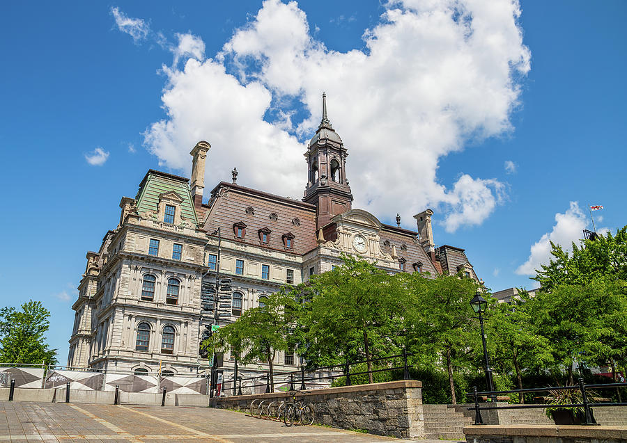 Hotel de Ville de Montreal Photograph by David Beard Fine Art America