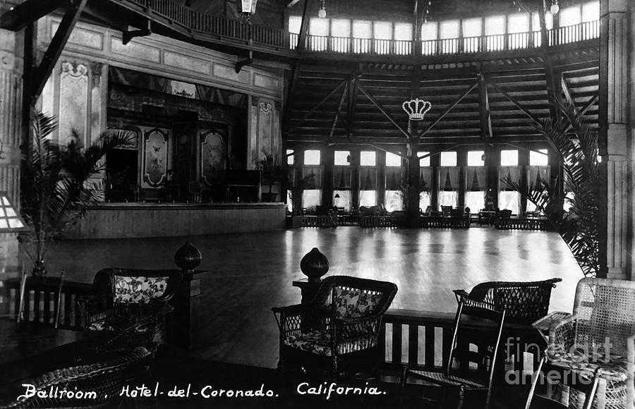 Hotel del Coronado Crown Ballroom Photograph by Sad Hill - Bizarre Los Angeles Archive