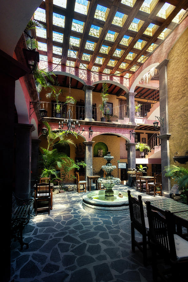 Hotel La Posada - Lobby Photograph by Micah Offman