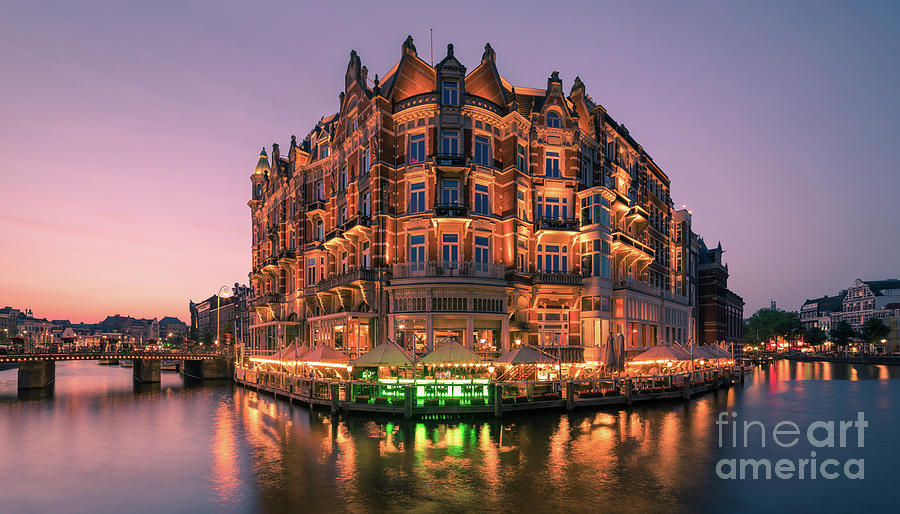 Hotel LEurope, Amsterdam, Netherlands Photograph by Henk Meijer Photography