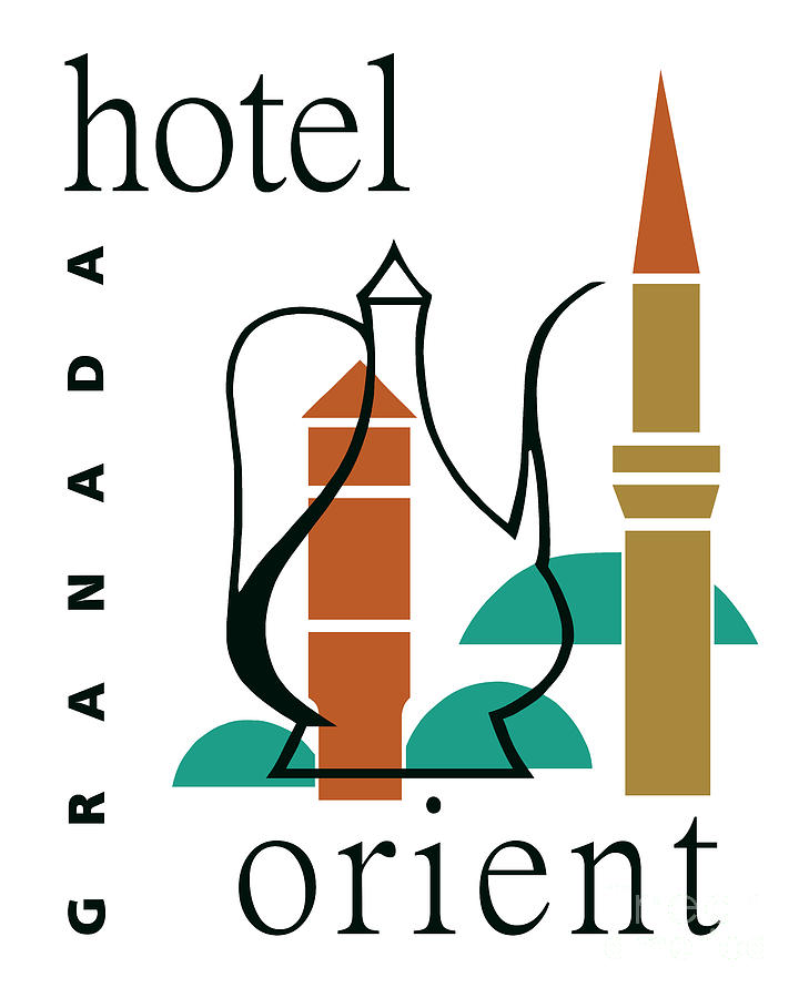 Hotel Orient Drawing by Heidi De Leeuw
