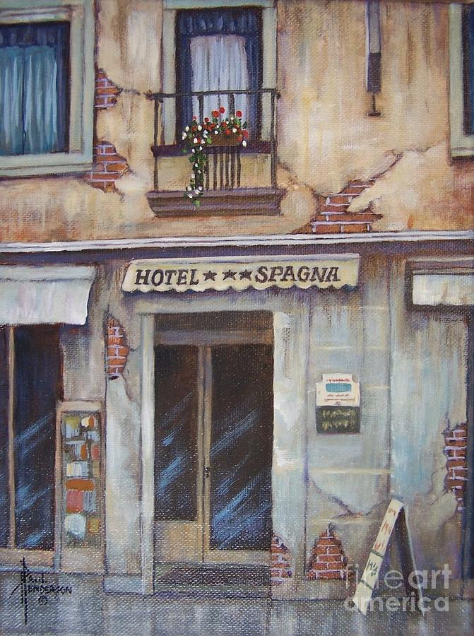 Hotel Spagna-venice Painting