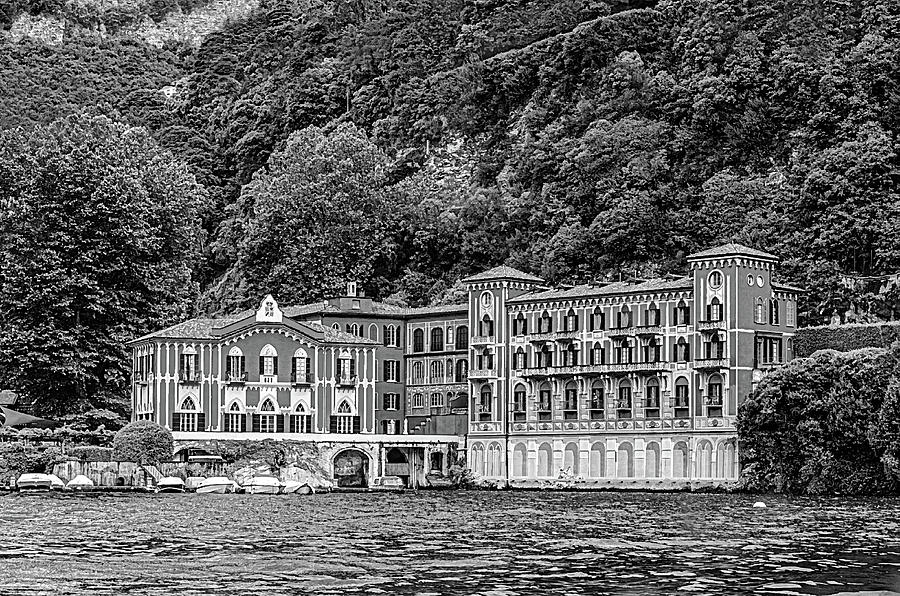 Queens Pavilion of Hotel Villa dEste Lake Como Photograph by Douglas Wielfaert