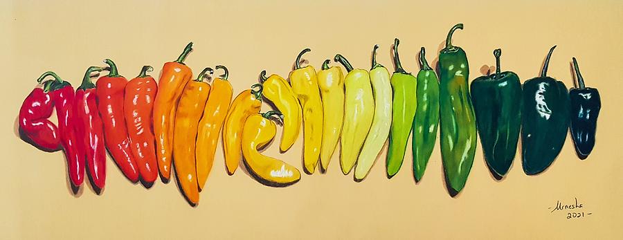 Fruit Painting - Hotline by Alana Urnesha Belcon