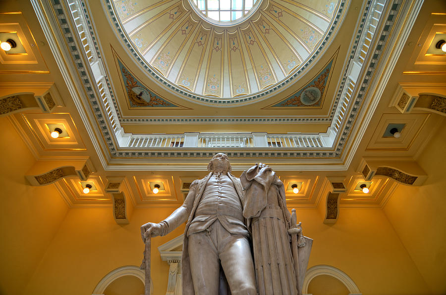 Houdons George Washington Photograph by Matthew T. Carroll