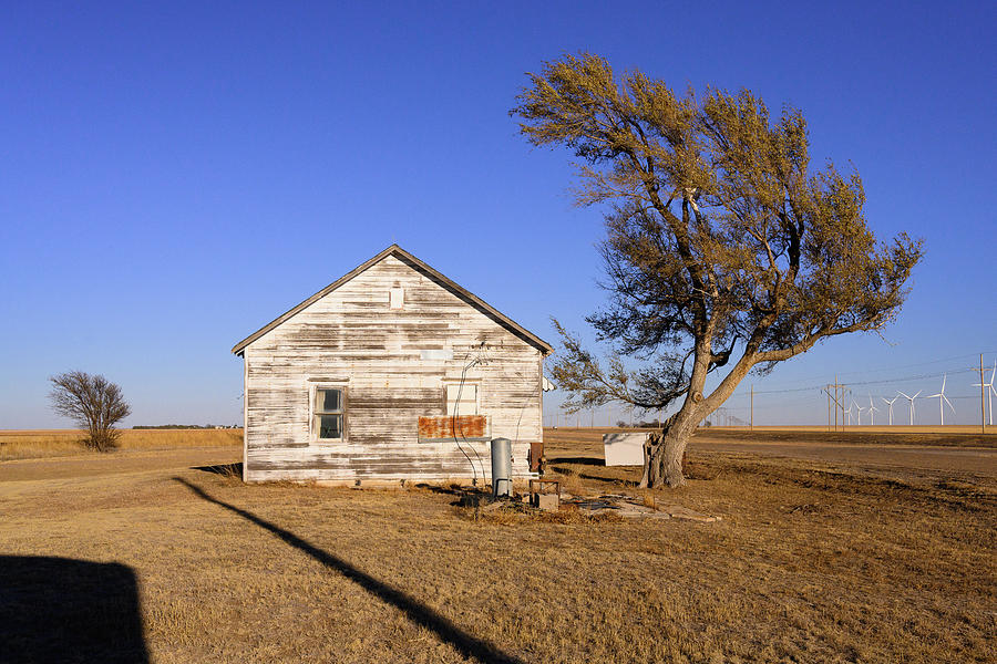 House by the Road, Cimarron Kansas Photograph by Andy Romanoff House by the Road, Cimarron Kansas Photograph by Andy Romanoff