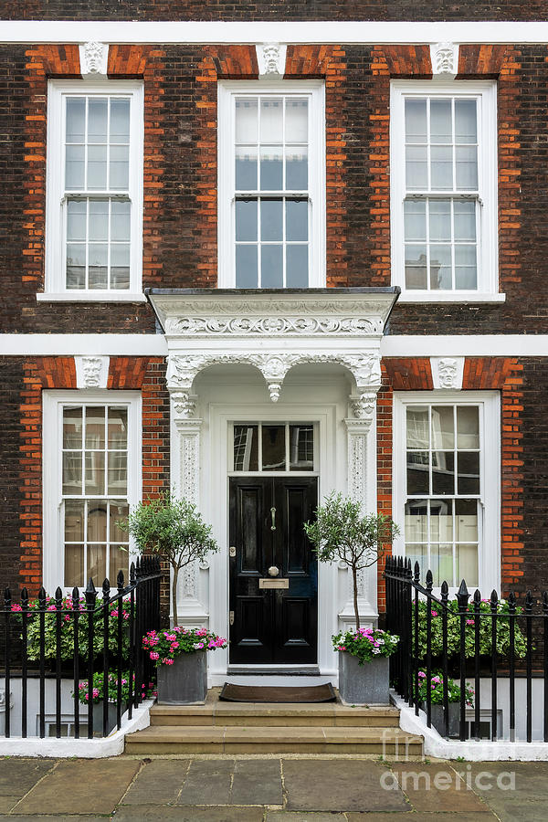 House in the city of Westminster, London Photograph by Delphimages London Photography