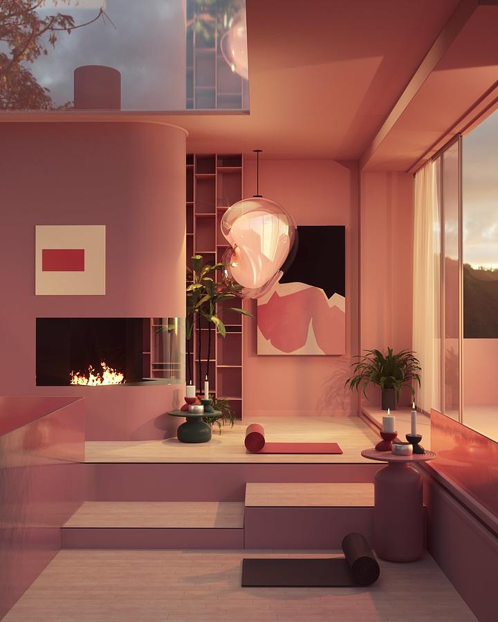 House Digital Art by John Wu