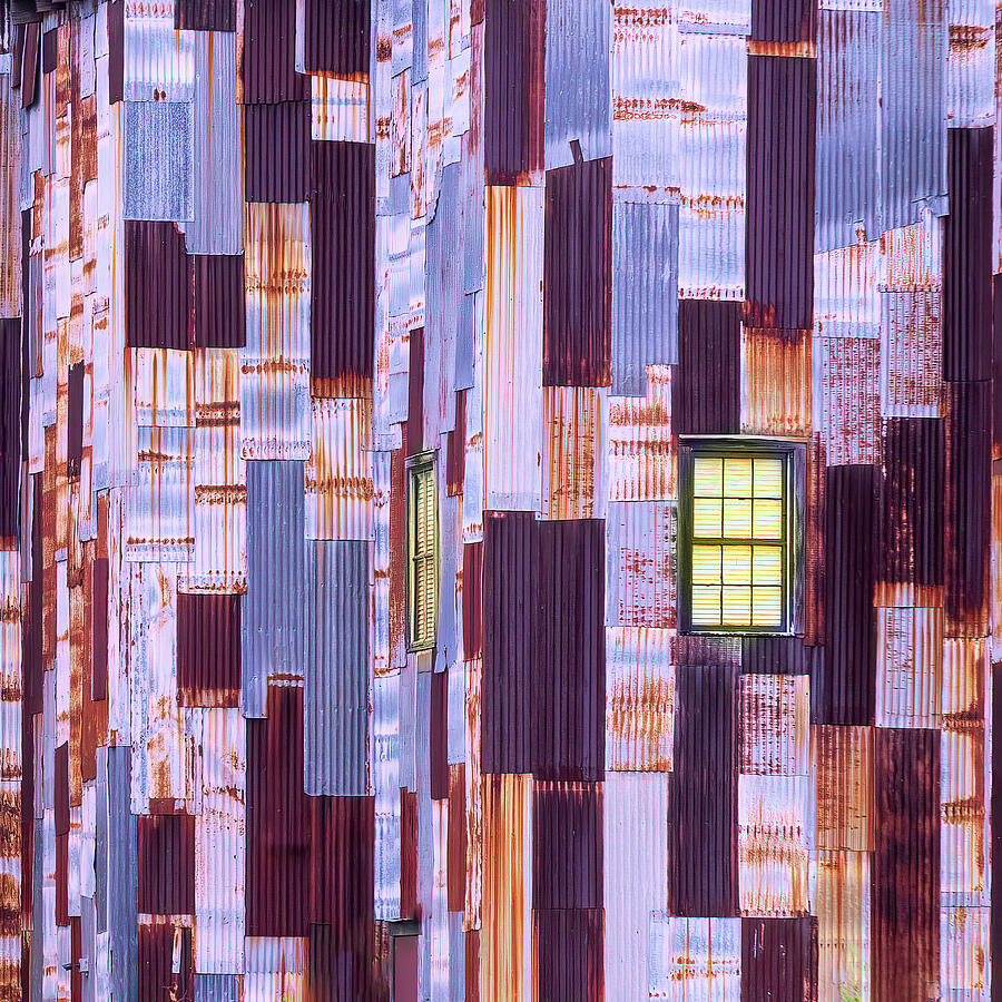 House Of Blues Yellow Window Photograph by Elvira Peretsman