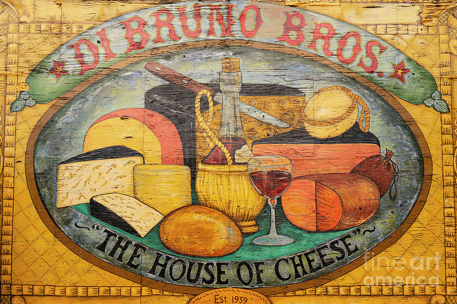 House of Cheese Sign Photograph by Bob Phillips