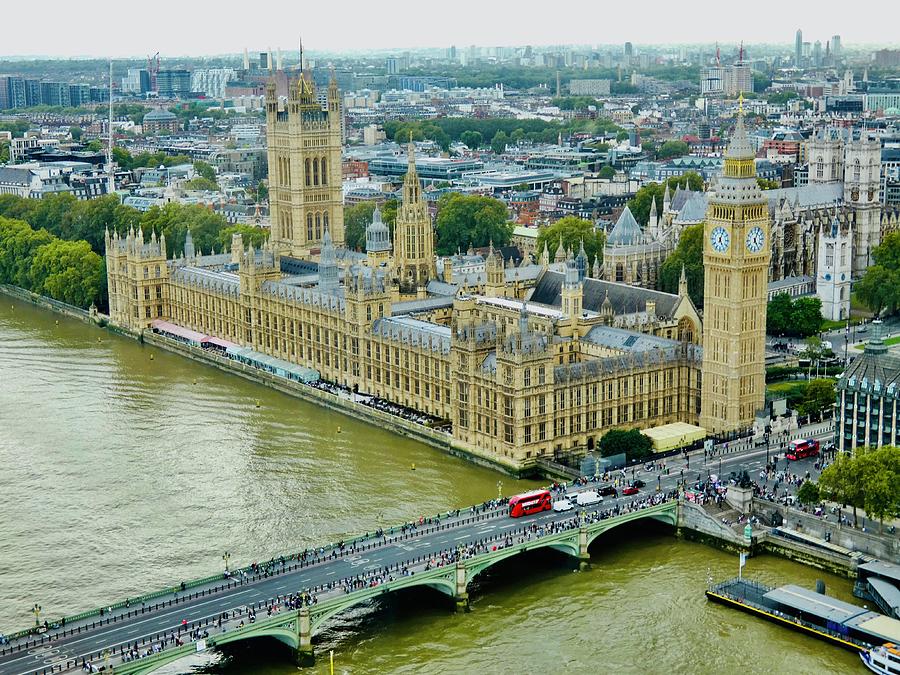 House of Parliament London England Photograph by Kenneth Summers - Fine ...