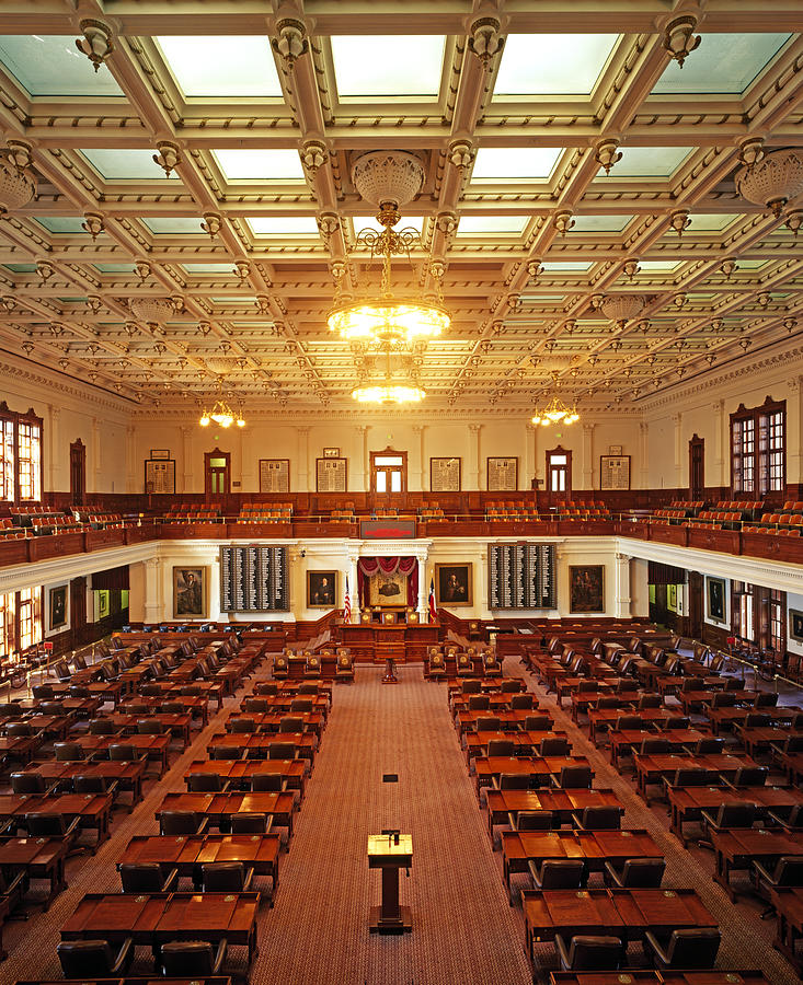 House of Representativesi, Texas State Capitol Photograph by Murat Taner