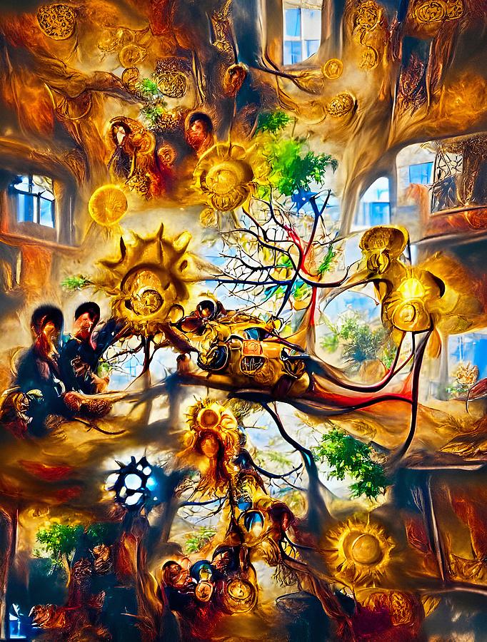 House of the Rising Sun Digital Art by Skip Hunt