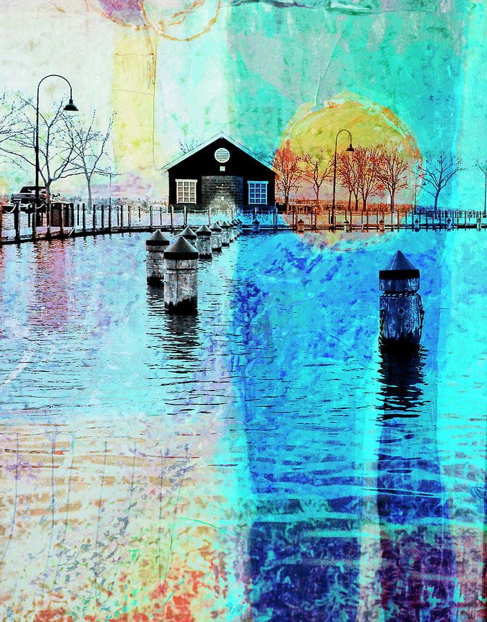 House On Waters Edge Photograph By Susan Stone Fine Art America 