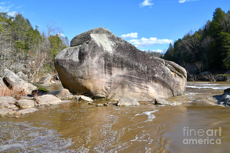 House Sized Boulder Photograph by Phil Perkins