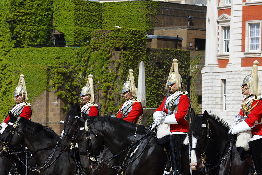Household Cavalry - change of guards Photograph by Pejft