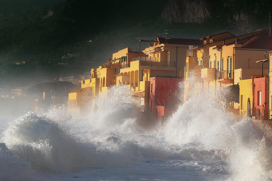 Houses by the sea 6 Photograph by Giovanni Allievi