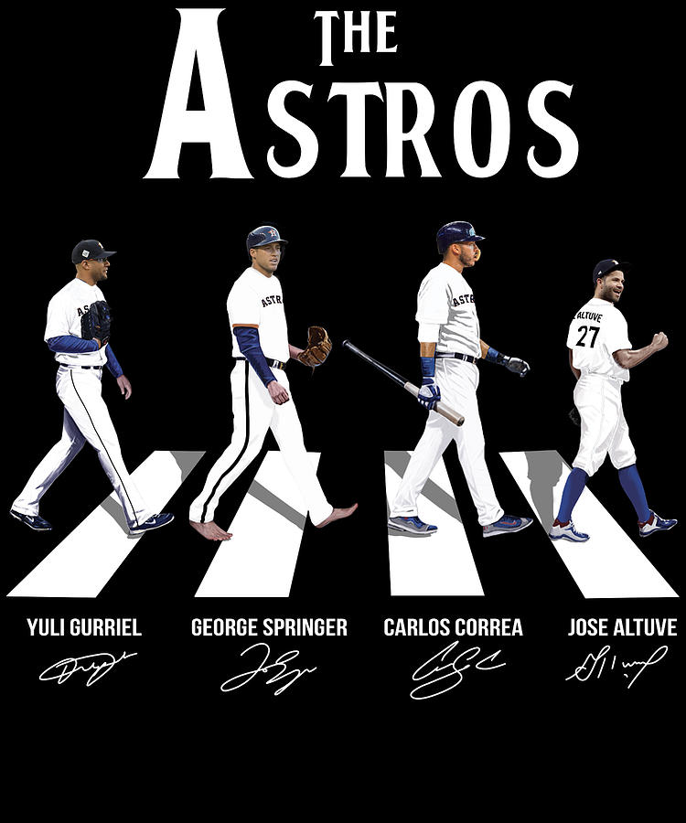 Houston Astros Abbey Road Yuli Gurriel George Springer Carlos