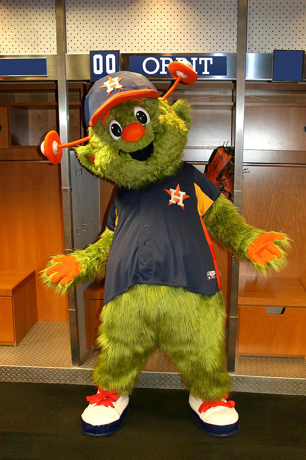 Houston Astros Mascot Photograph by MLB Photos