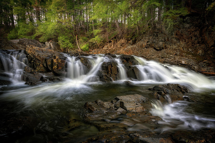 Houston Brook Cascade Photograph by Rick Berk - Fine Art America