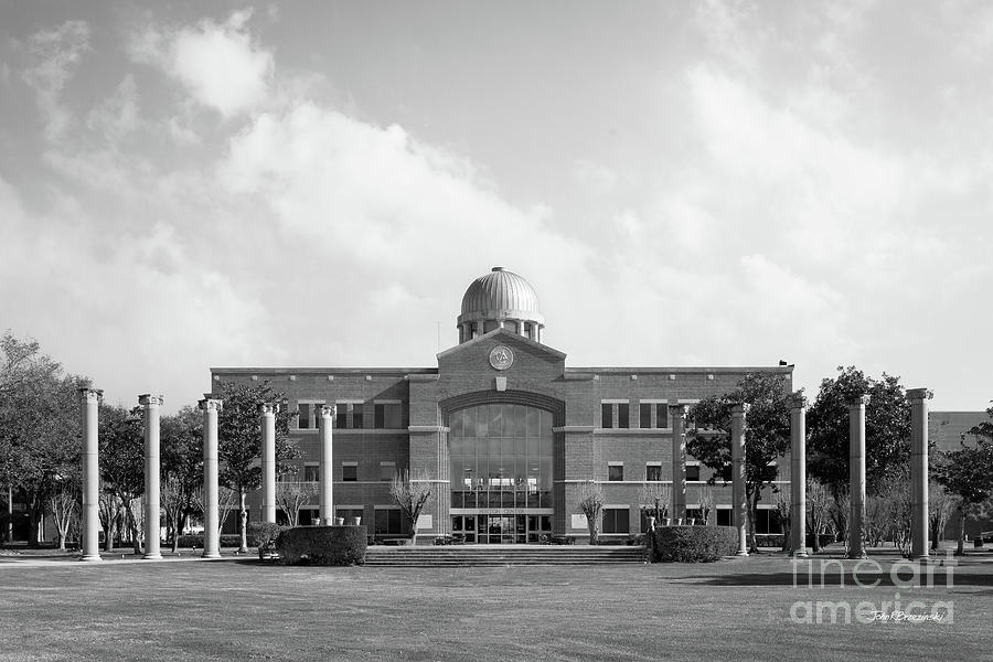 Houston Christian University Hinton Center Photograph by University Icons
