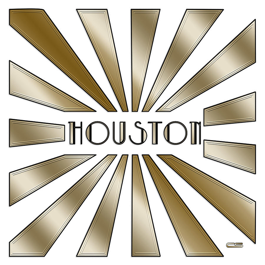 Houston Rays - Transparent Digital Art by Chuck Staley