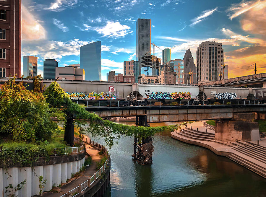 Houston Where It All Began Photograph by Linda Unger