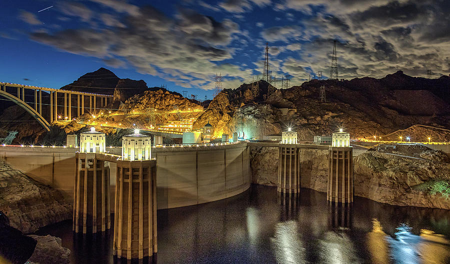 Hover Dam Photograph by Michael W Rogers