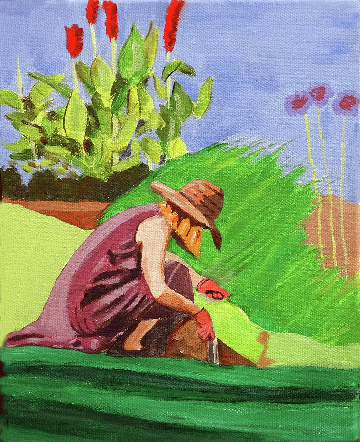 How Does Your garden Grow Painting by Kevin Callahan