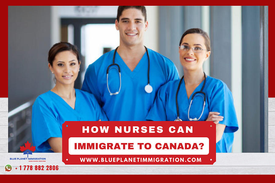 How Nurses can immigrate to Canada? Photograph by Blue Immigration