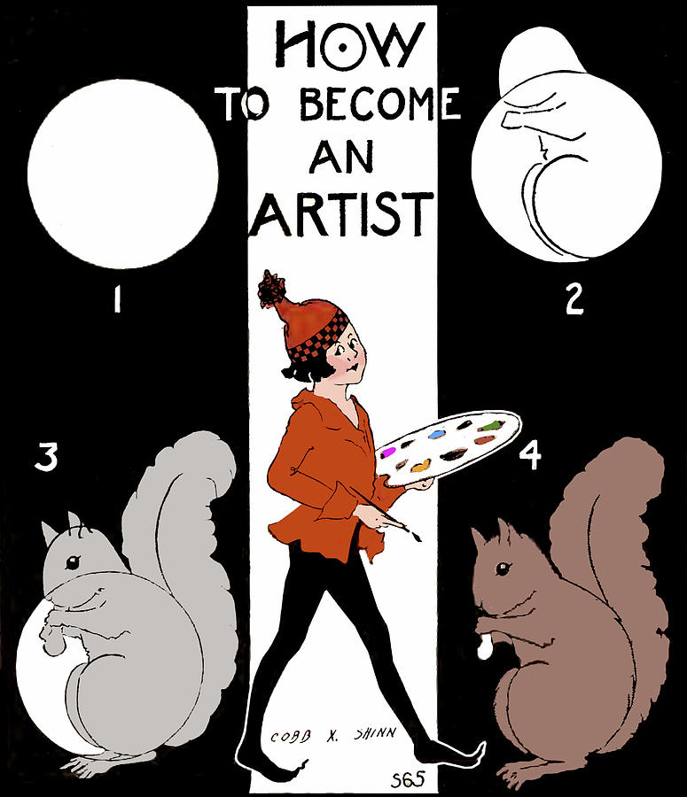 How to Become An Artist Mixed Media by Lorena Cassady