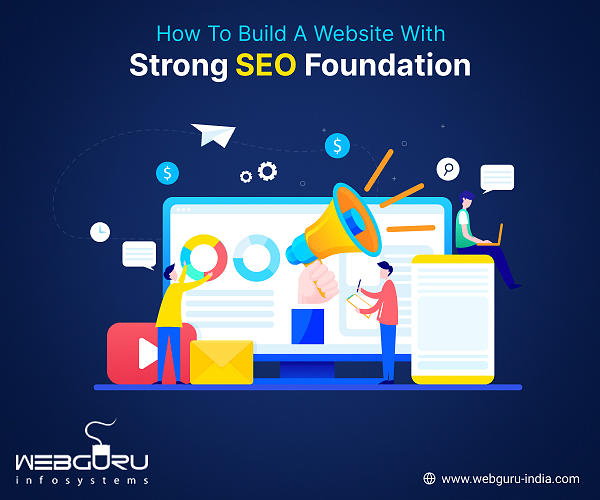 How to Build a Website with Strong SEO Foundation Digital Art by ...