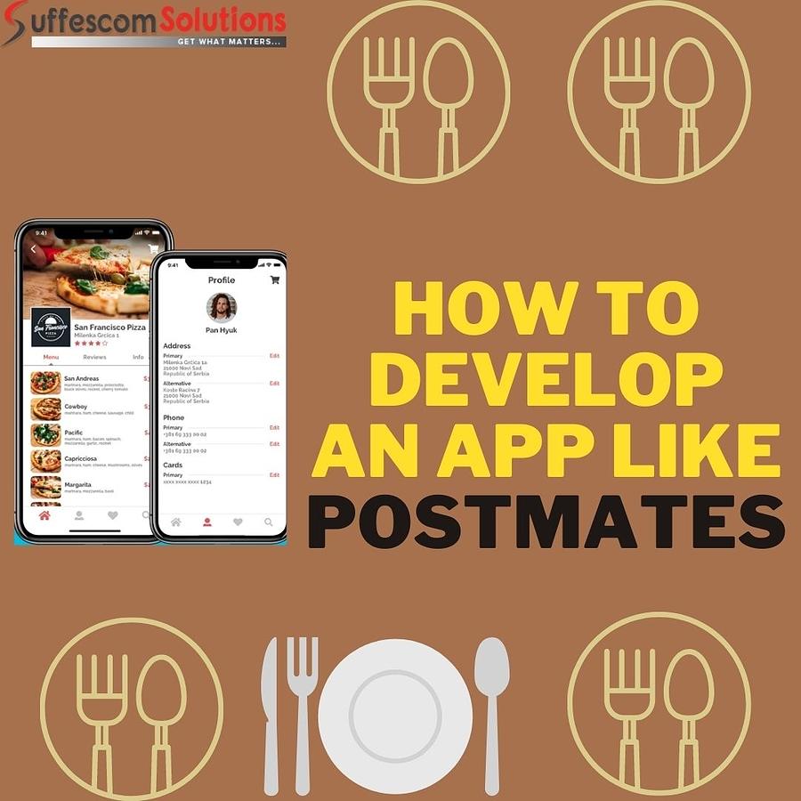 How to develop an app like postmates? Pyrography by Solution