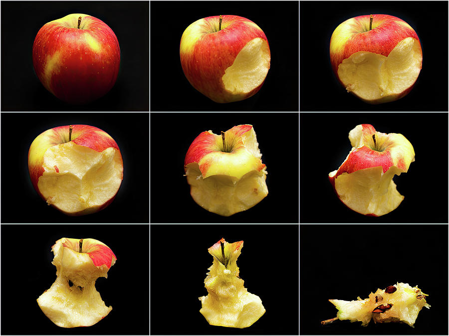 How to eat an apple in 9 easy steps Photograph by Tatiana Travelways