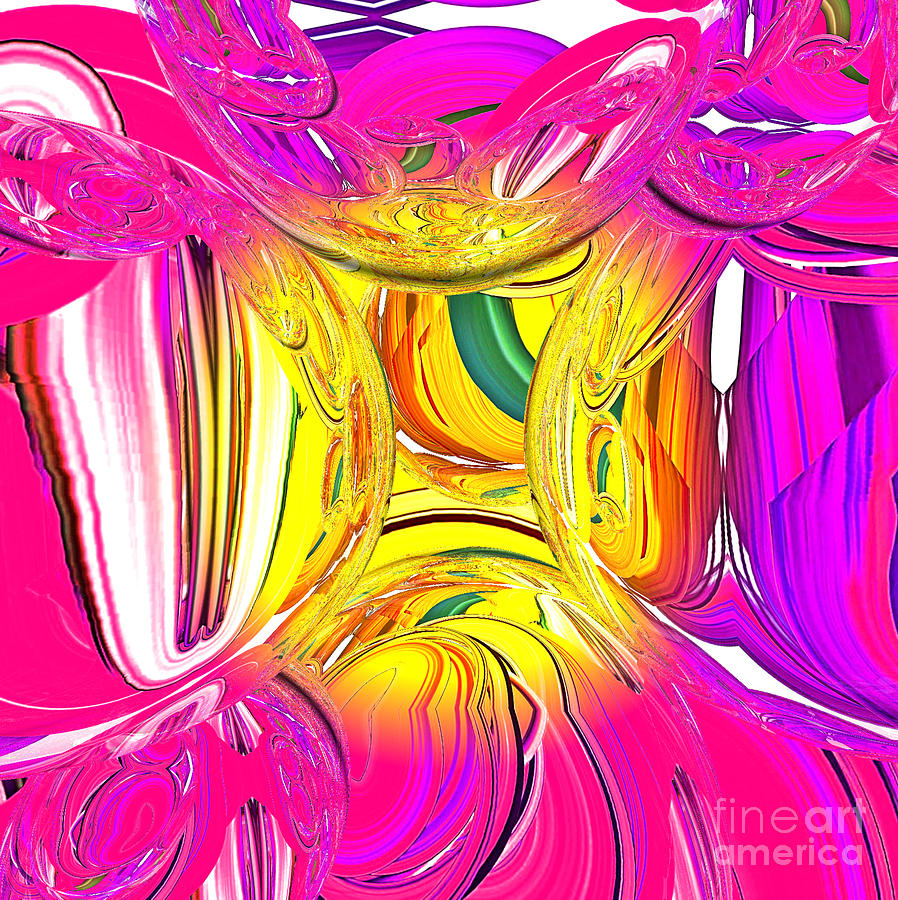 How To Make Pink Champagne Digital Art by Scott S Baker