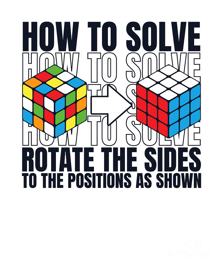How To Solve Rotate The Sides Speedcubing Cubing Speed Cuber Digital ...