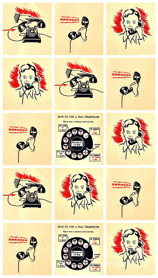 How to Use the Retro Phone Mixed Media by Sally Edelstein