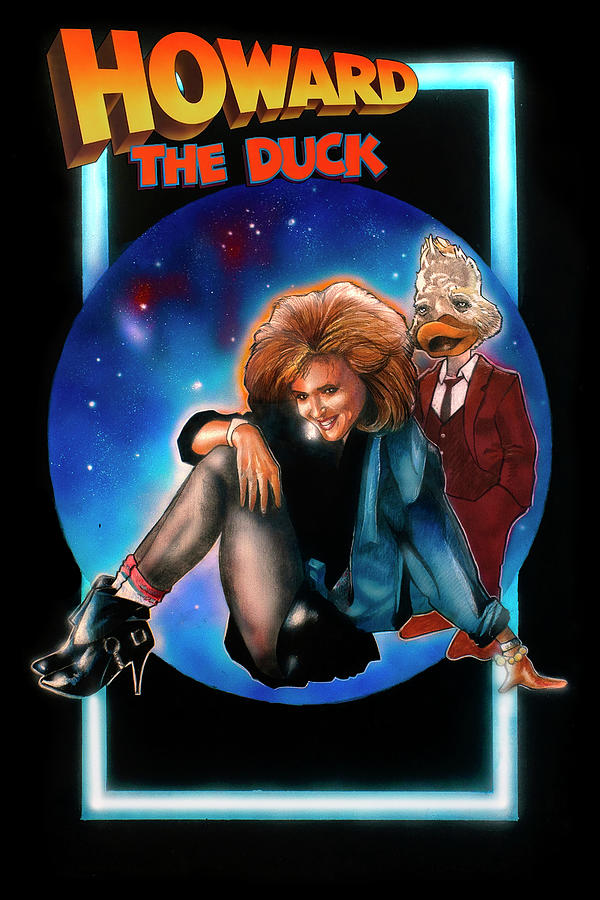 Howard the Duck Painting by Sean Parnell