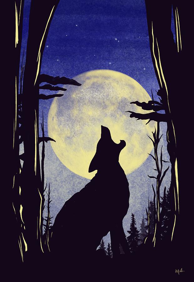 Howl Painting by Mark Taylor