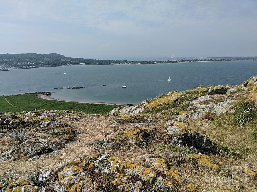 Howth Harbor from Ireland's Eye Photograph by Kaitlyn Somazze - Pixels