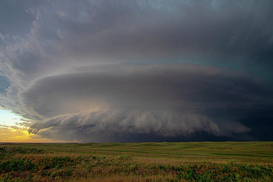 HP Supercell Over Western Kansas Photograph by Brandon Ivey - Fine Art ...