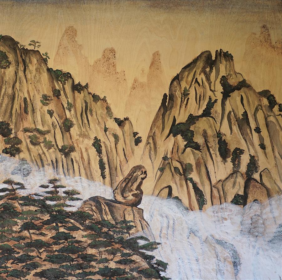 Huangshan Painting by Michael Ornido