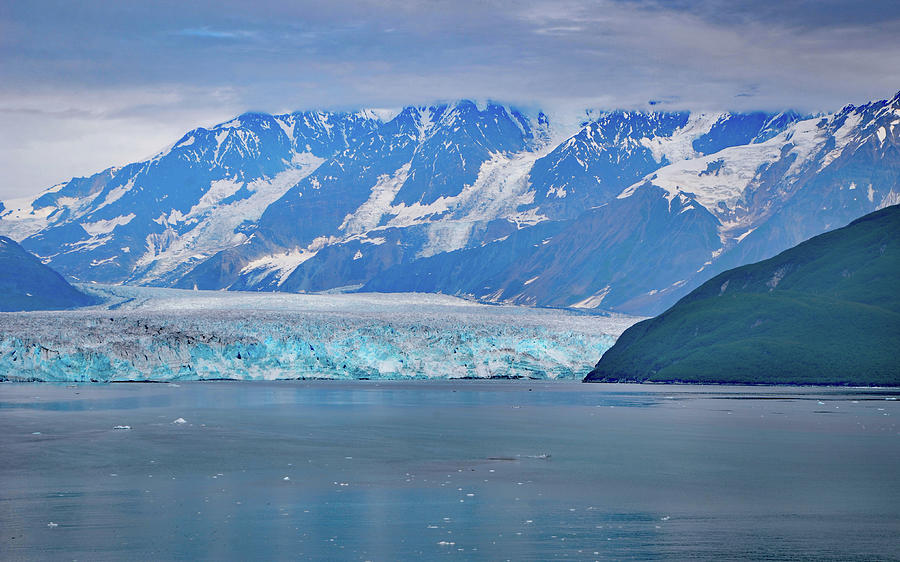 Hubbard Glacier, Disenchantment Bay Alaska  Photograph by Marilyn MacCrakin