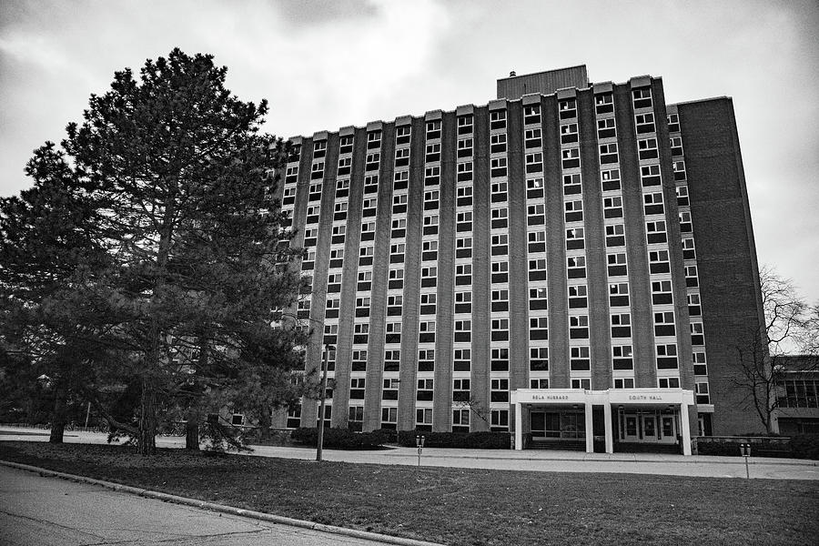 Hubbard South Hall Michigan State University Photograph by Eldon McGraw