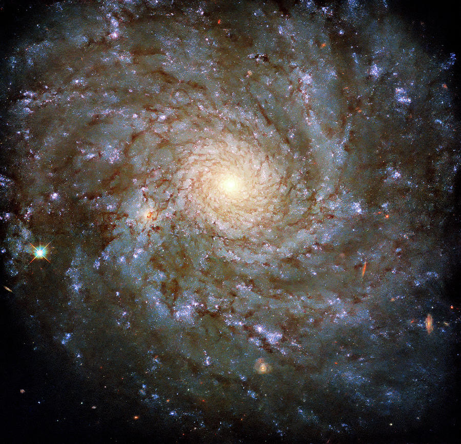 Hubble Spies a Stunning Spiral Photograph by Eric Glaser - Fine Art America